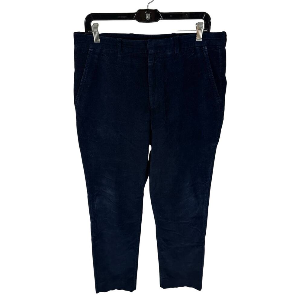 Paul Smith London Men’s Corduroy Pants Navy Blue Size 32x32